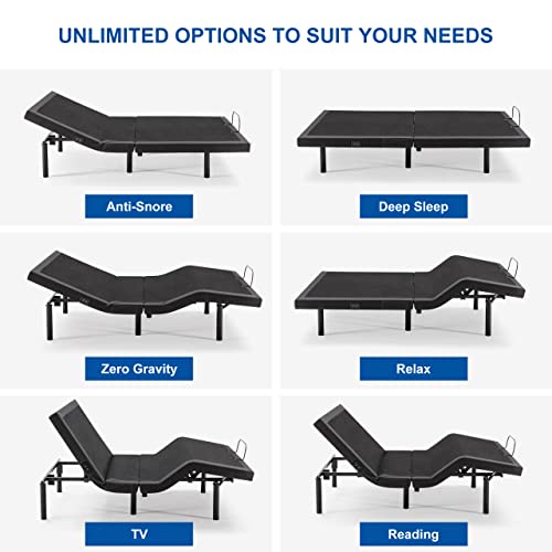 Queen Adjustable Bed Base Frame Y951