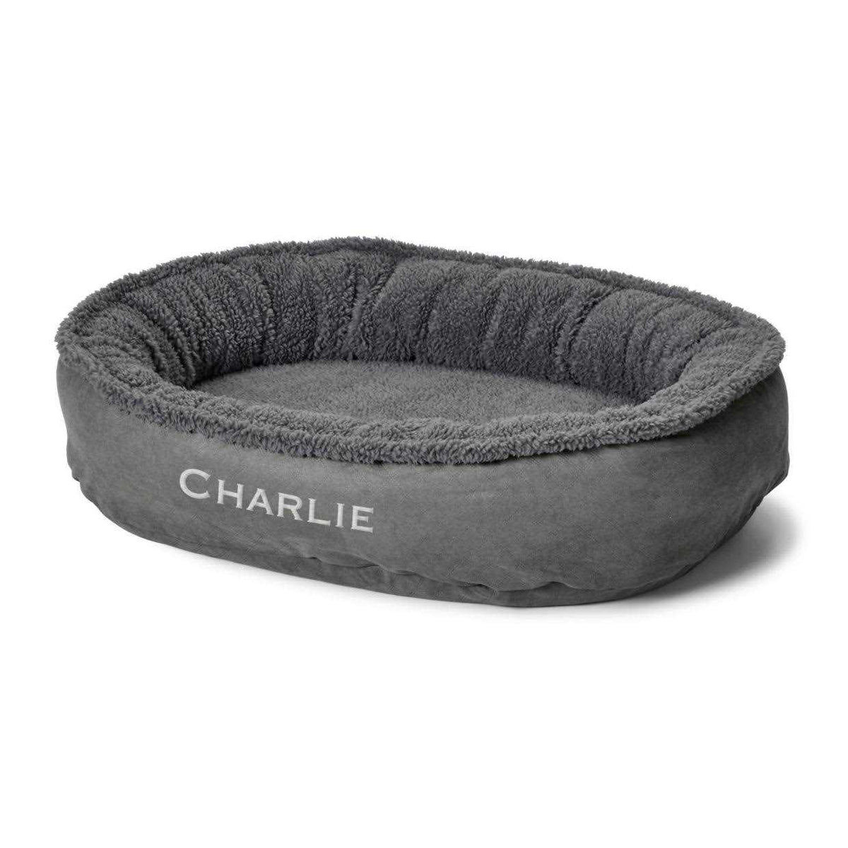 ComfortFill-Eco Wraparound Dog Bed with Fleece W551