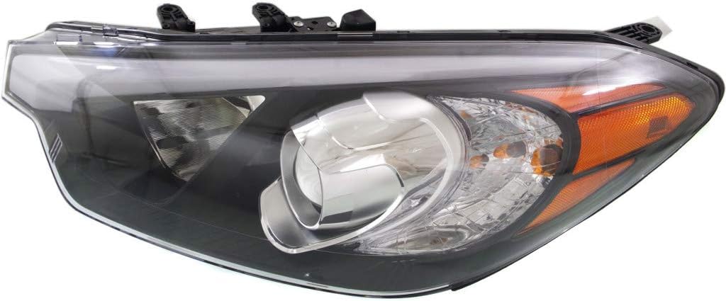 Headlight Assembly for Kia Forte 2014-2016 Passenger Side Halogen X66412