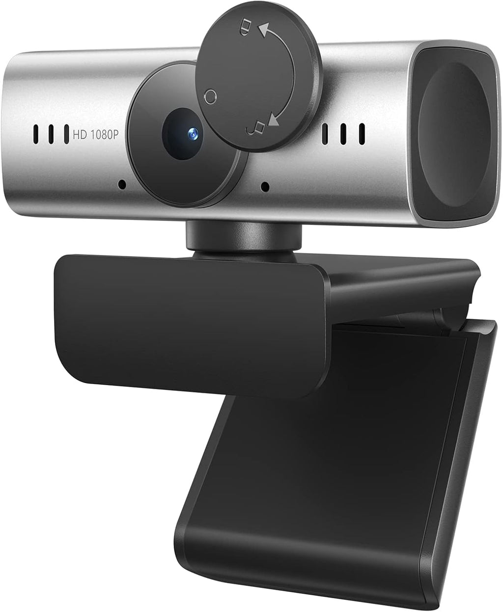 1080P Webcam with Microphone and Privacy Cover, USB Camera, Pack of 2 W479258