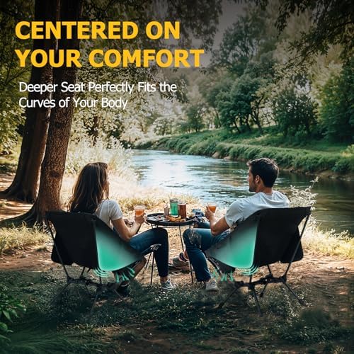 Ultralight Folding Camping Chair with Carry Bag W3715