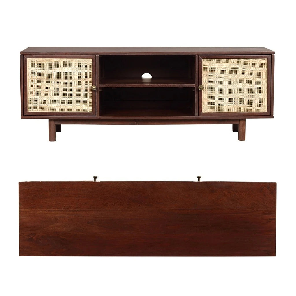 55" Solid Wood TV Stand Cabinet Media Console V816437