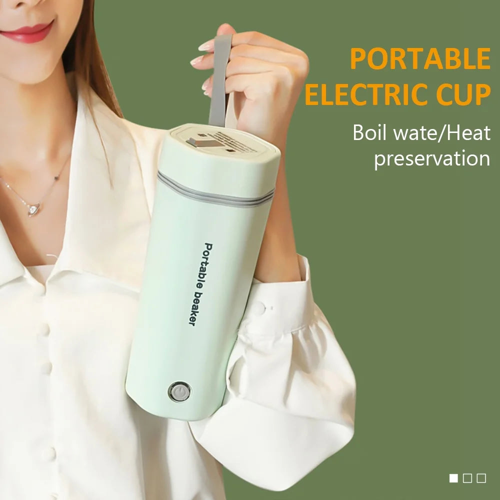 Portable Electric Kettle 350ML Stainless Steel B74587