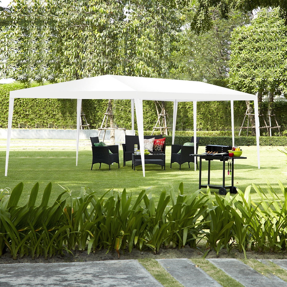 10'x30' Heavy Duty Pavilion 5 Sidewall Canopy L39686