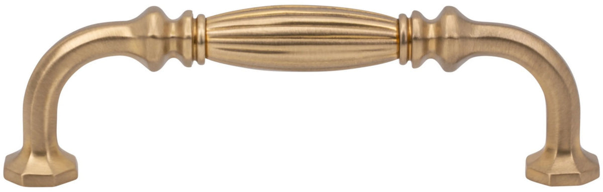 Solid Brass 3-3/4" Center To Center Ribbed O49921