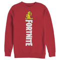 Red X Large Sweatshirt N476