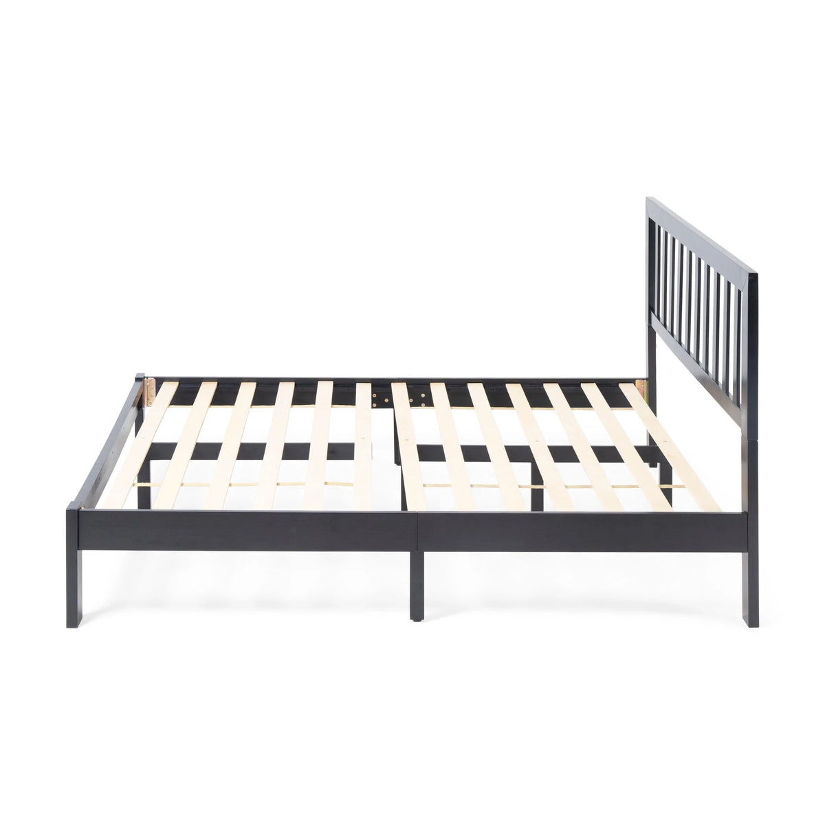 Acacia Wood Queen Bed Platform T693491