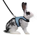 Adjustable Soft Harness with Elastic Leash for Rabbits Y1951