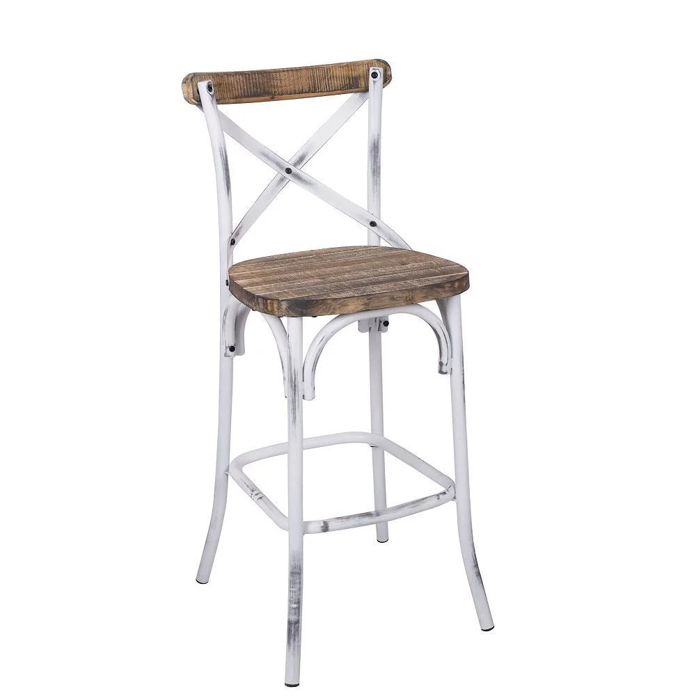 Antique White Bar Chair C961052