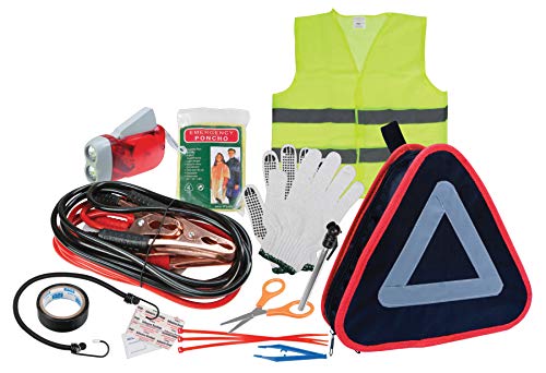 11Pc Roadside Emergency Kit G8798