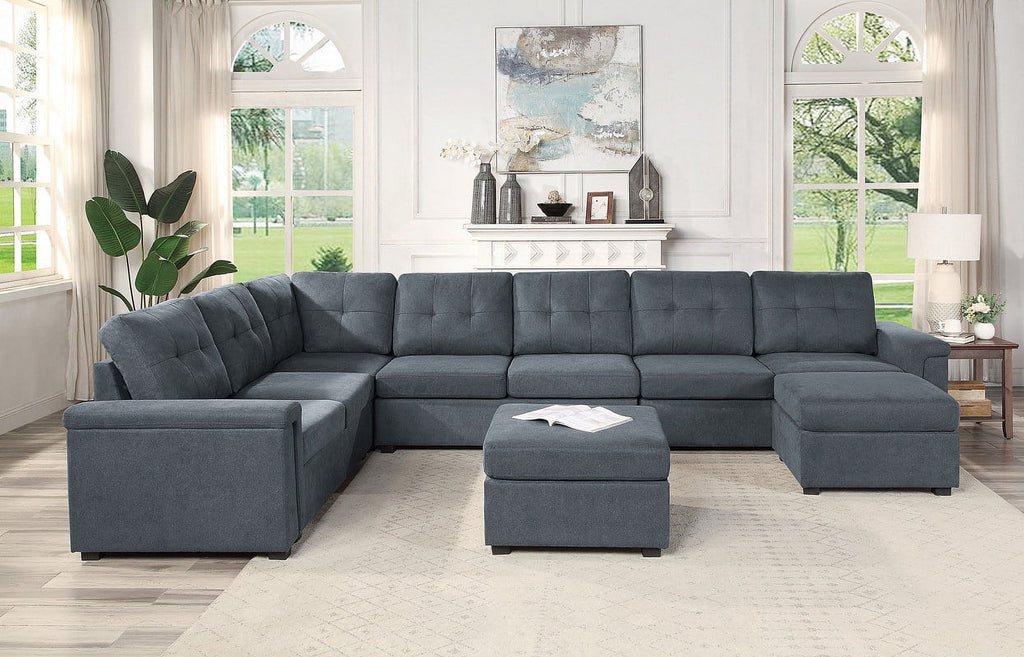 Modular 9-Seater Sectional Sofa Set S37818