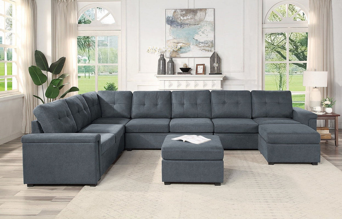 Modular 9-Seater Sectional Sofa Set S37818