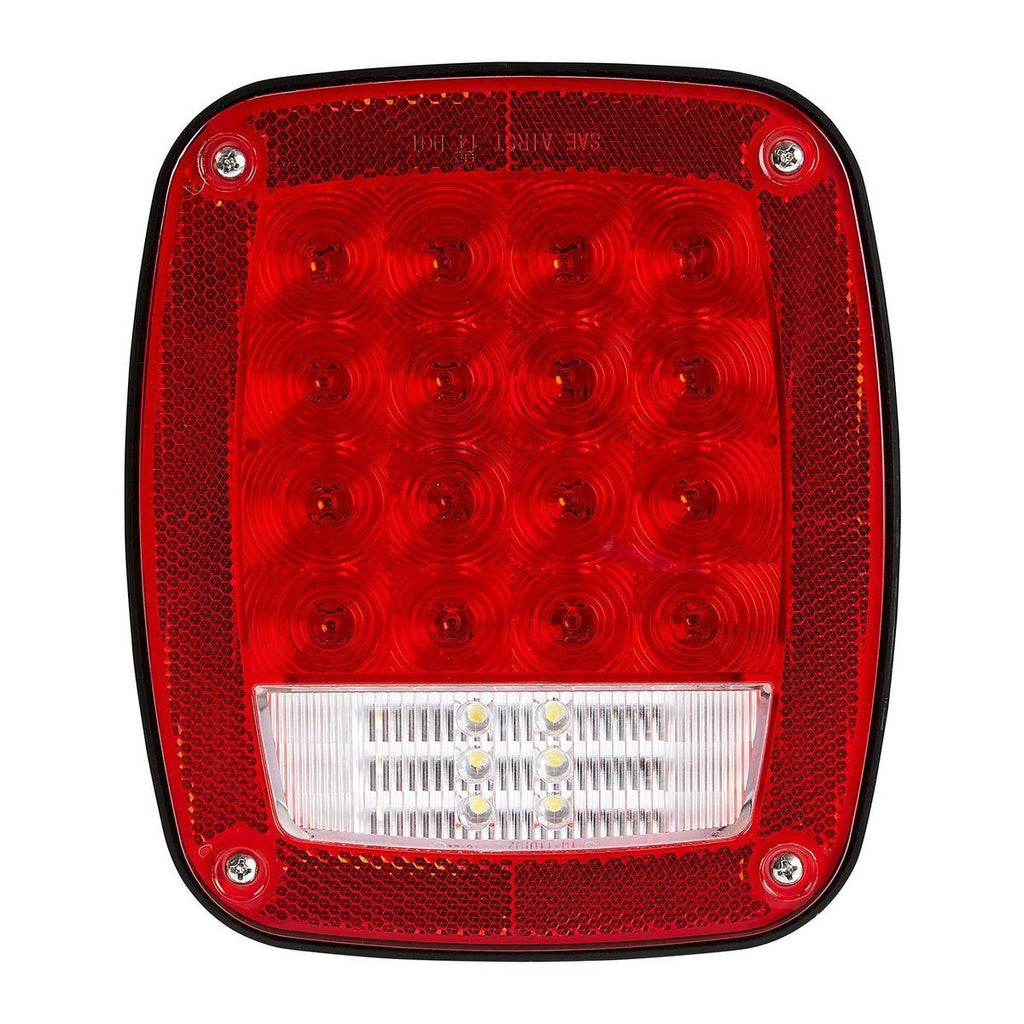 LED Rectangular 6 Function Tail Signal Light F8564