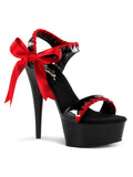 Black Red Ankle Boots P29277