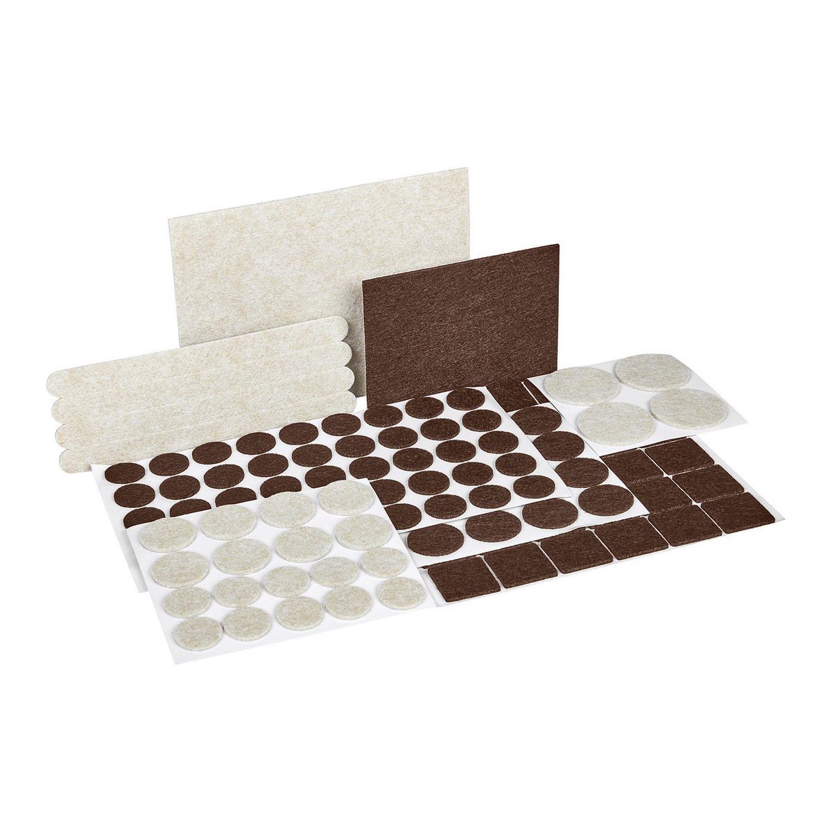 Adhesive Felt Pads, 133 Piece X4077