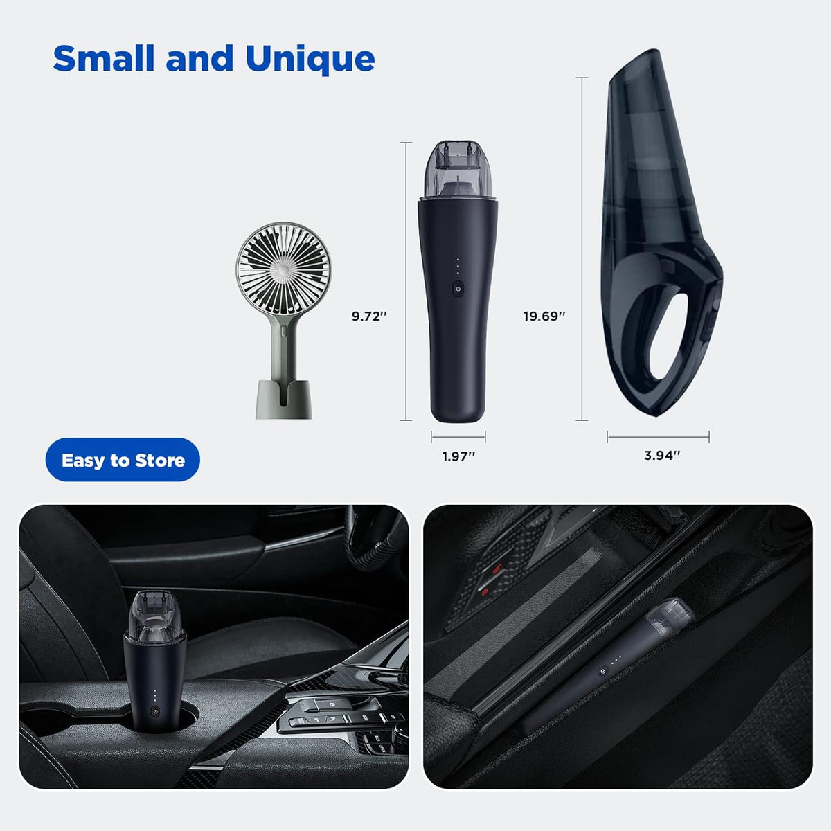 Cordless Handheld Car Vacuum Pack of 2 S5891