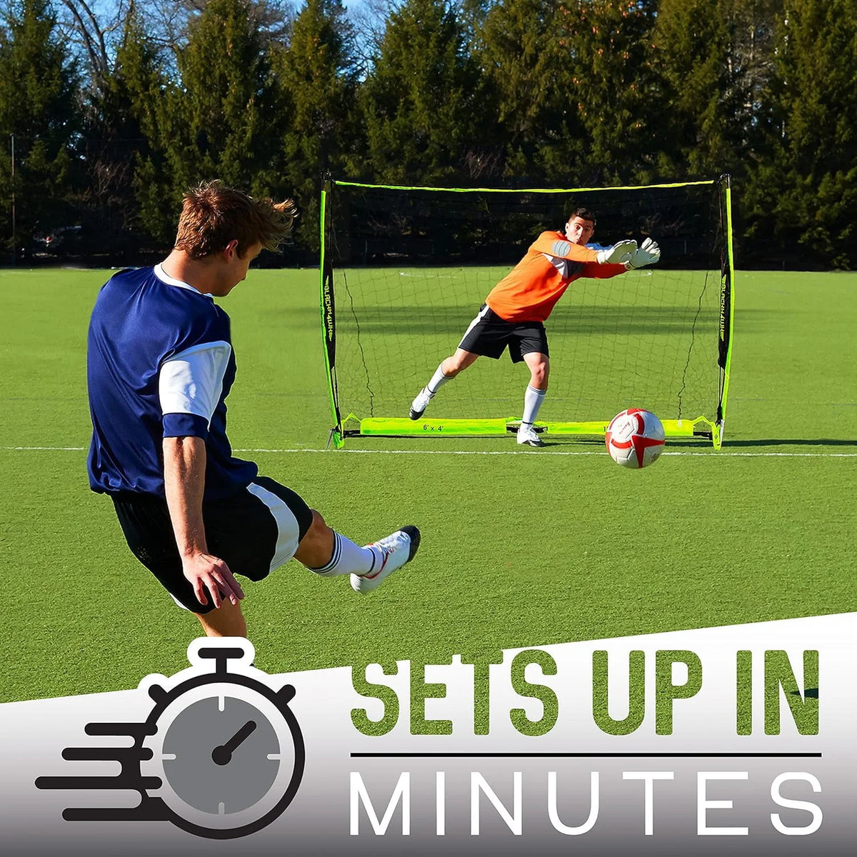 Portable Soccer Goal 6' x 4' K9199