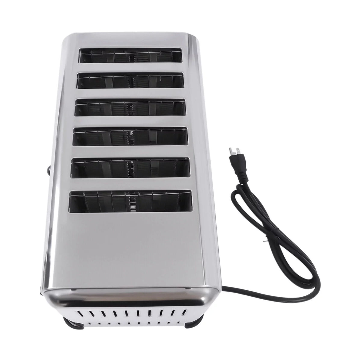 6 Slices Pop-Up Electric Stainless Steel Toaster T364618