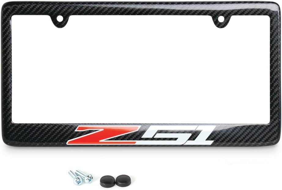 Carbon Fiber License Plate Frame Pack of 2 S17520