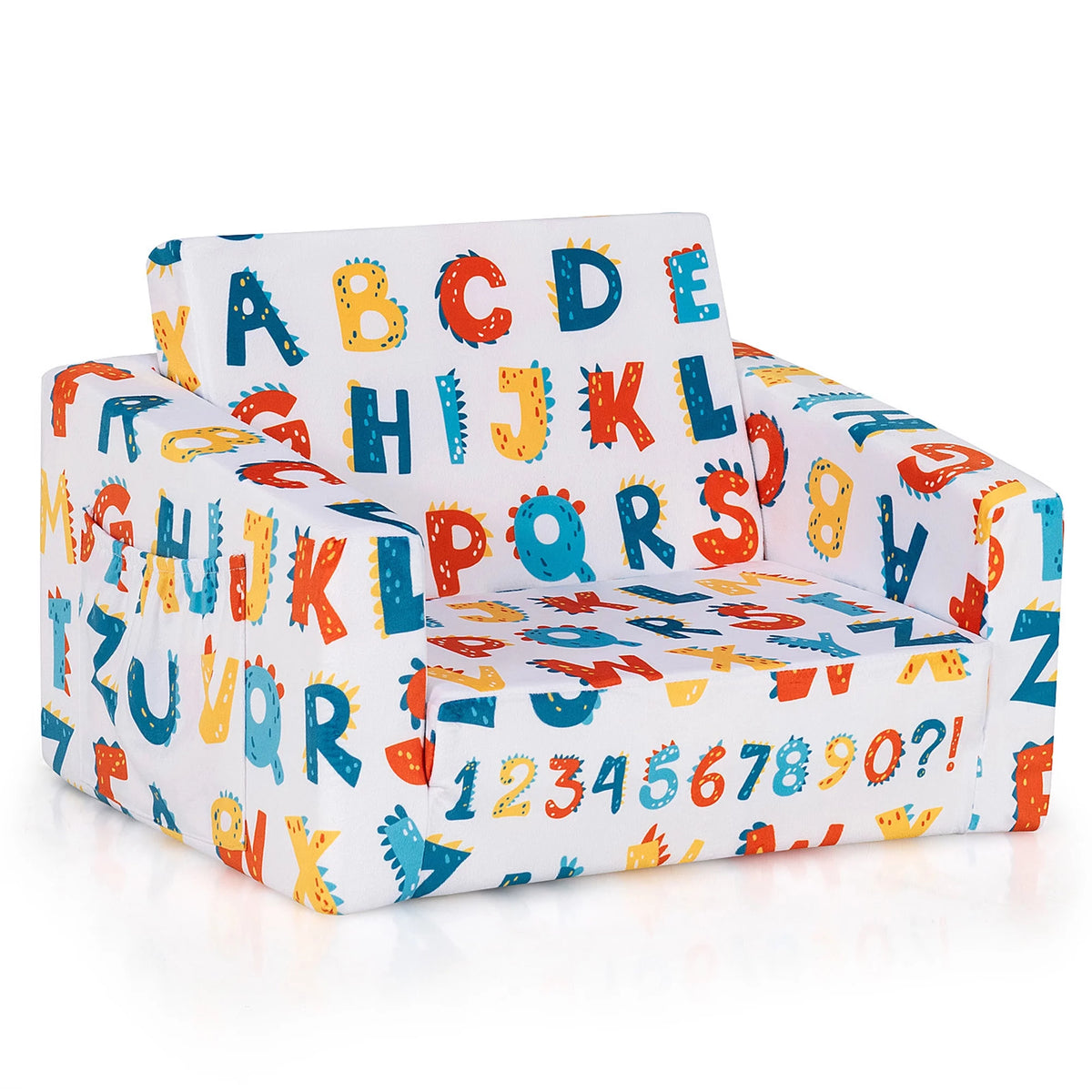 2 in 1 Kids Convertible Sofa Chair Lounger Q936