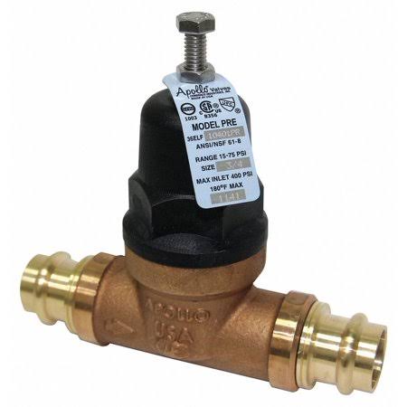 1/2 in Lead Free Bronze Water Pressure Reducing Valve E64295