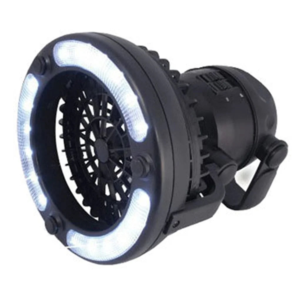 2-in-1 18 LED Camping Light Flashlight and Ceiling Fan D201