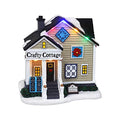 Lighted Musical Snow Village Collectible Building Houses R2202