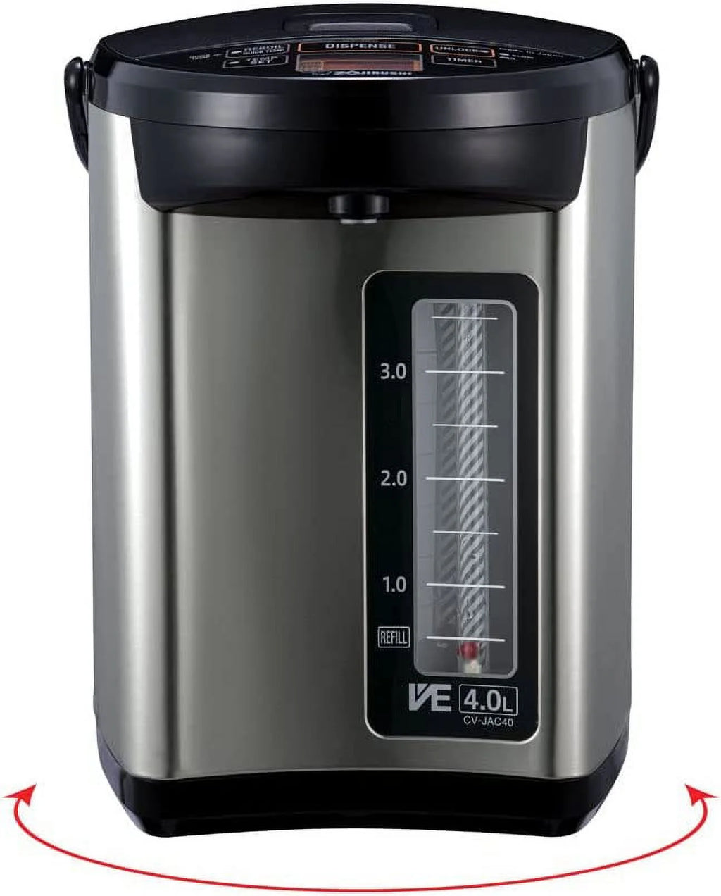Stainless Black 5.0 Liter Water Boiler & Warmer S291775