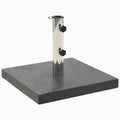 Granite Parasol Base 66.1 lb Square Black L1778