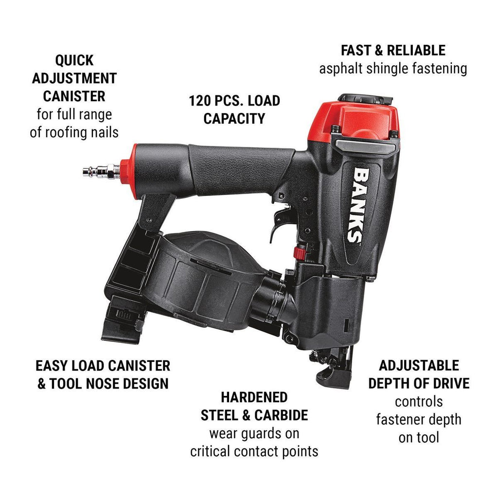 15° Coil Roofing Nailer I138