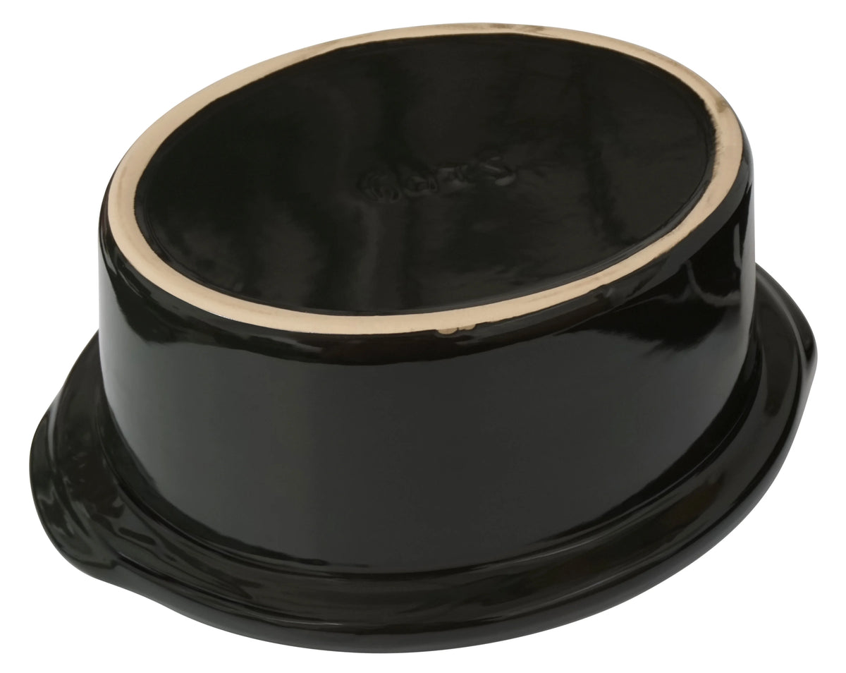 6 Qt Black Stoneware Slow Cooker R311