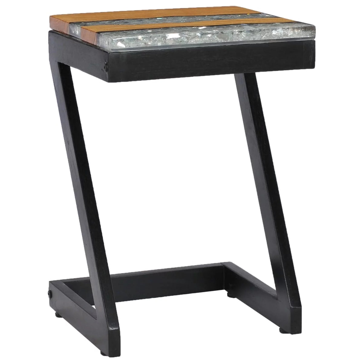 Teak Wood and Polyresin Coffee Table R2908