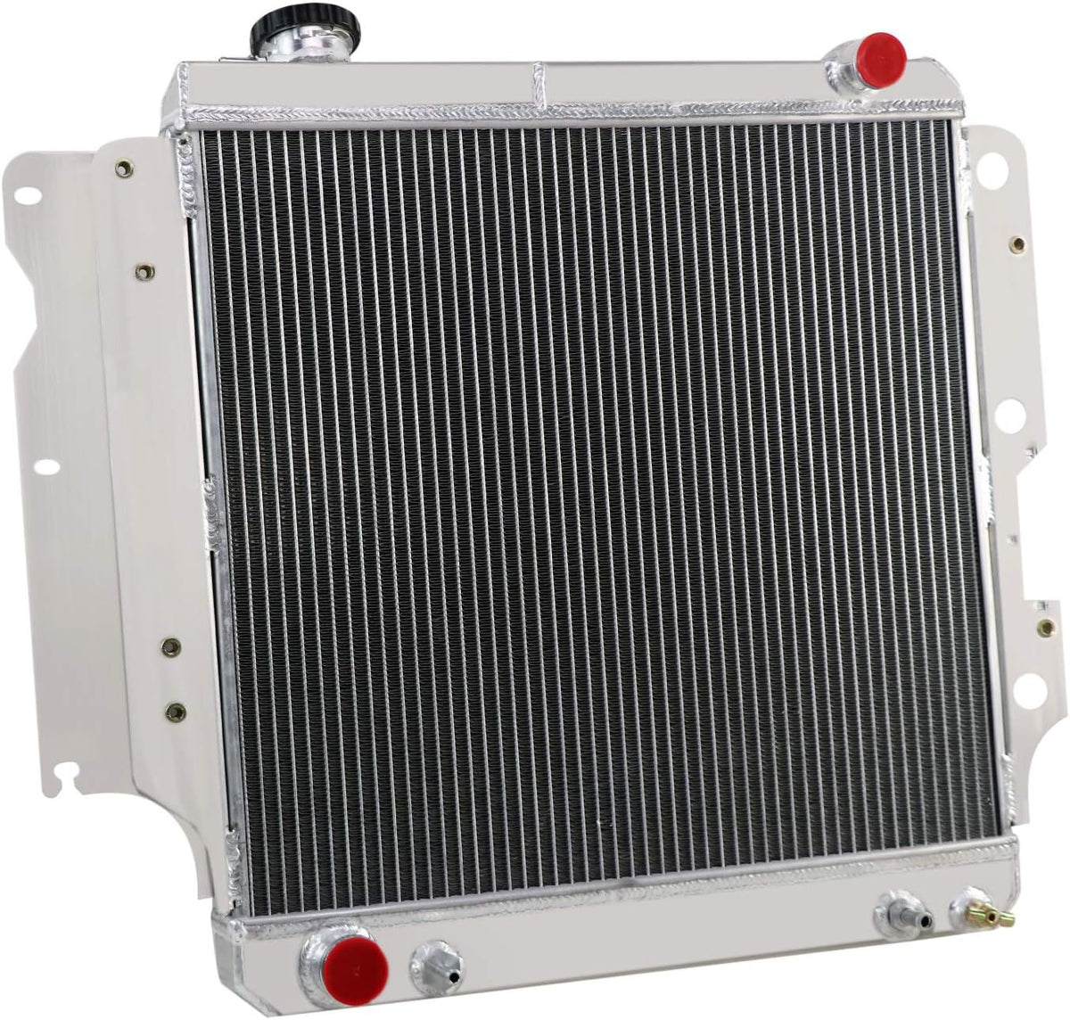 3 Row All Aluminum Radiator with Shroud Fan and Thermostat D294