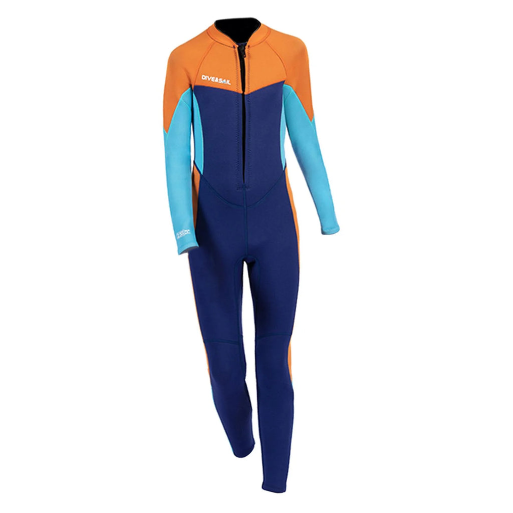 Blue 2.5mm Neoprene Kid Wetsuits Size 8 Z42439