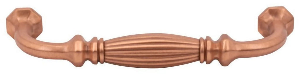 Solid Brass 3-3/4" Center To Center Ribbed O49921