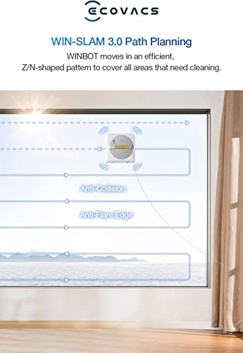 Window Cleaning Robot with 2800Pa Suction Power, Grey L581