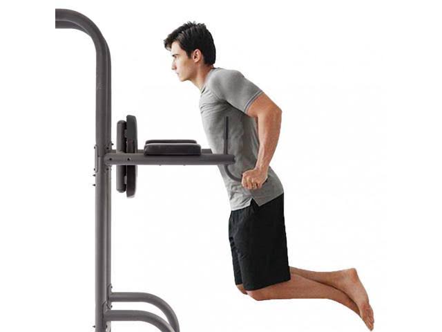 Power Tower with Dip Station Pull Up Bar E5087