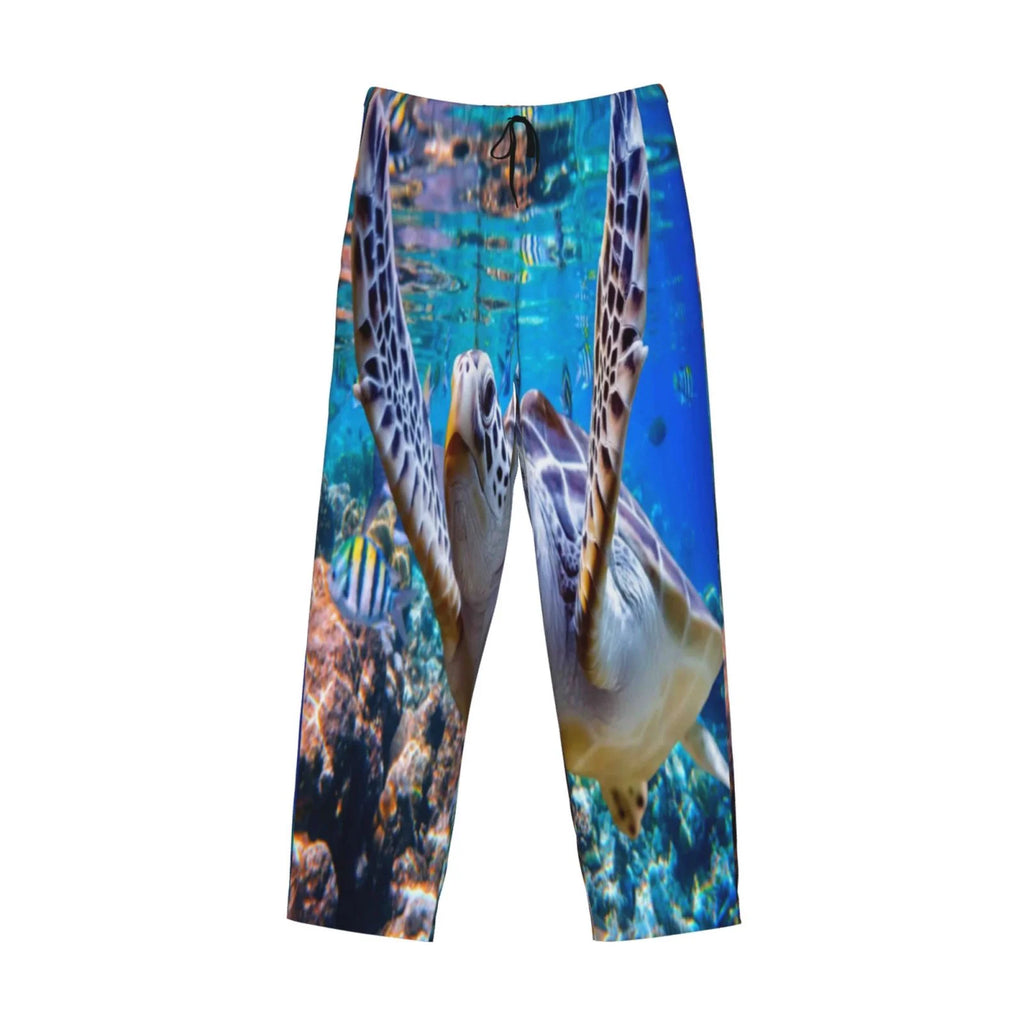Men'S Pajama Pants Drawstring And Pockets I1590