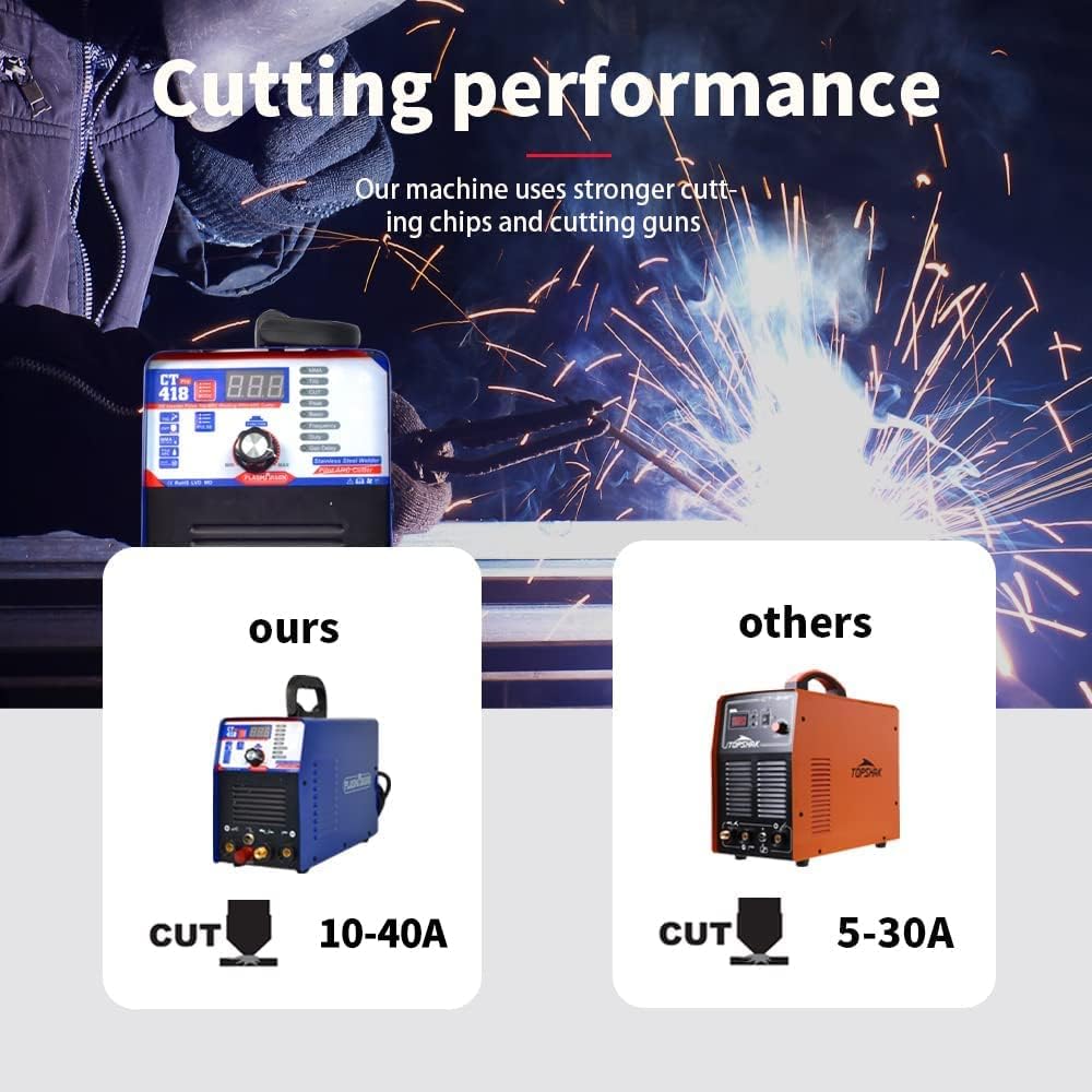 Air Plasma Cutter 4 IN 1 MMA Tig Pulse DC IGBT Welding Equipment P265340