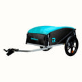 Teal Foldable Bicycle Cargo Trailer I467251