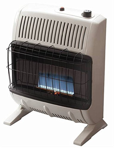 20,000 BTU Blue Flame Vent Free Propane Heater F5848