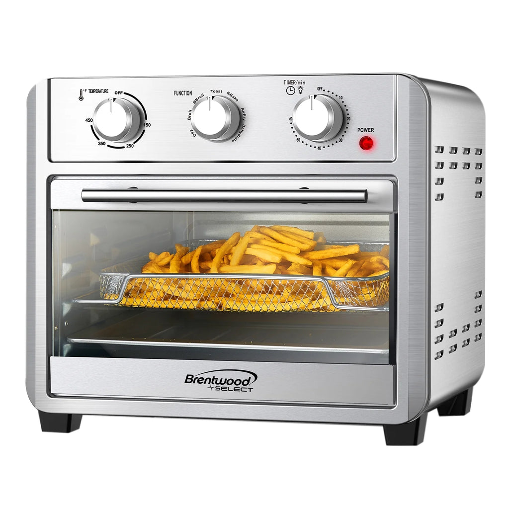 24-Qt. 1,700-Watt Stainless Steel Convection Air Fryer Toaster Oven P497350
