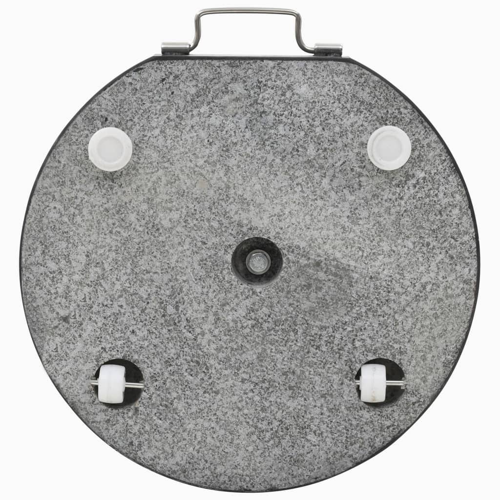 Granite Parasol Base 66.1 lb Square Black L1778