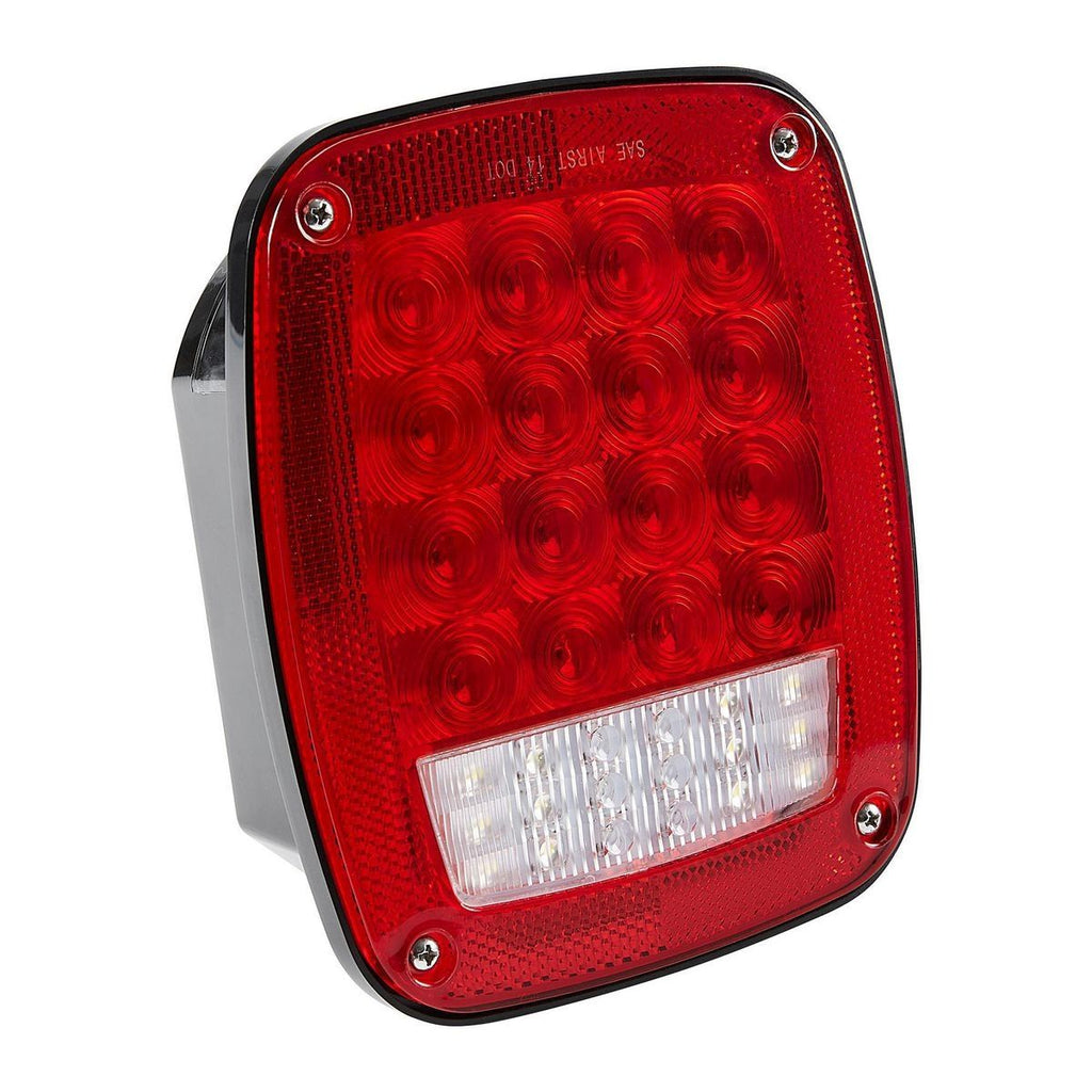 LED Rectangular 6 Function Tail Signal Light F8564