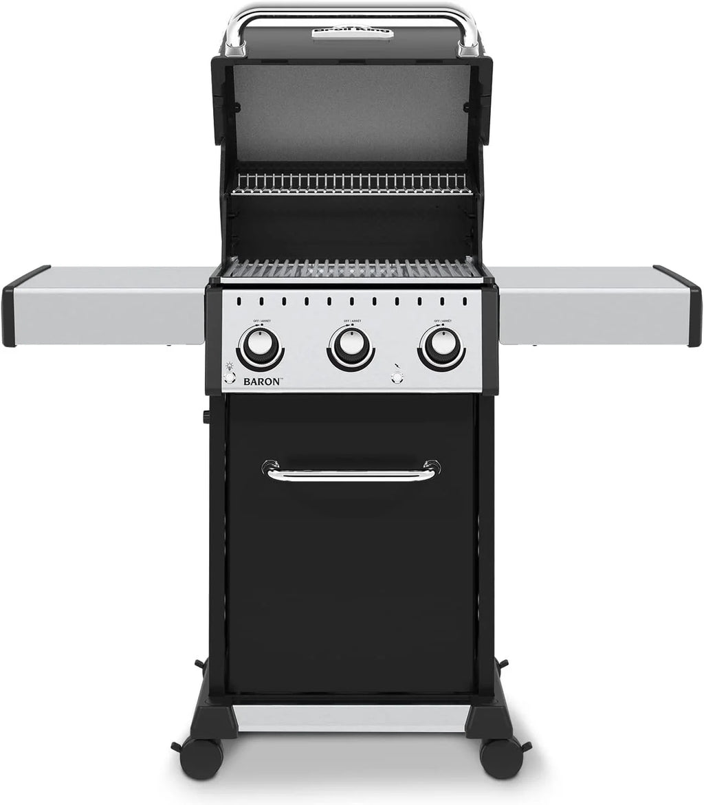Liquid Propane Silver Black Grill X219