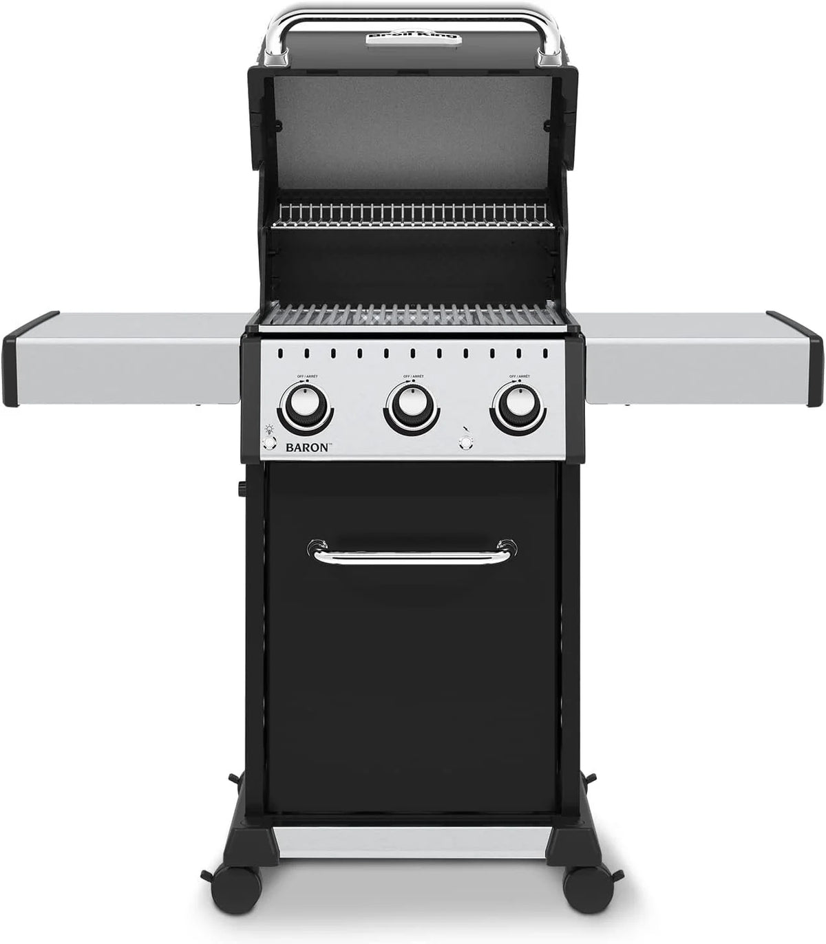 Liquid Propane Silver Black Grill X219
