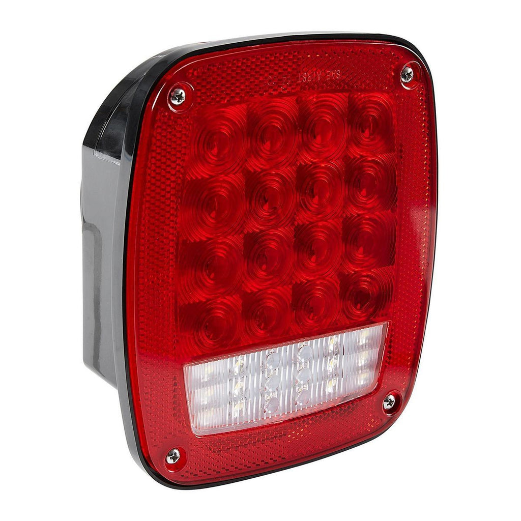 LED Rectangular 6 Function Tail Signal Light F8564