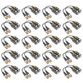 20 Pairs Passive Video Balun Connectors for BNC Male CCTV Camera System T349