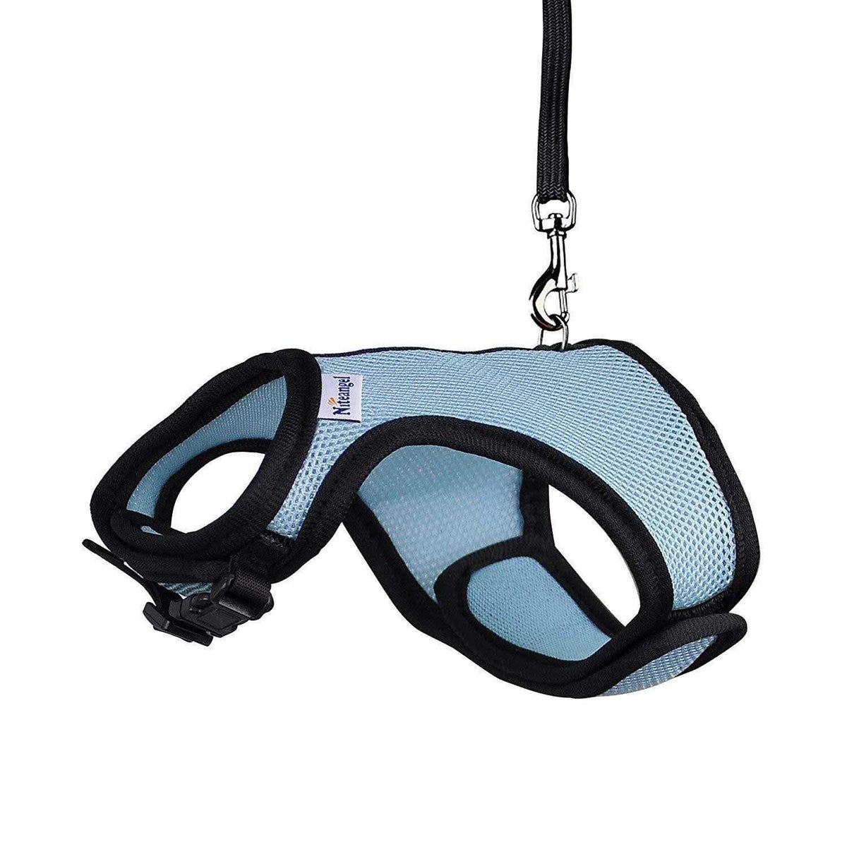 Adjustable Soft Harness with Elastic Leash for Rabbits Y1951