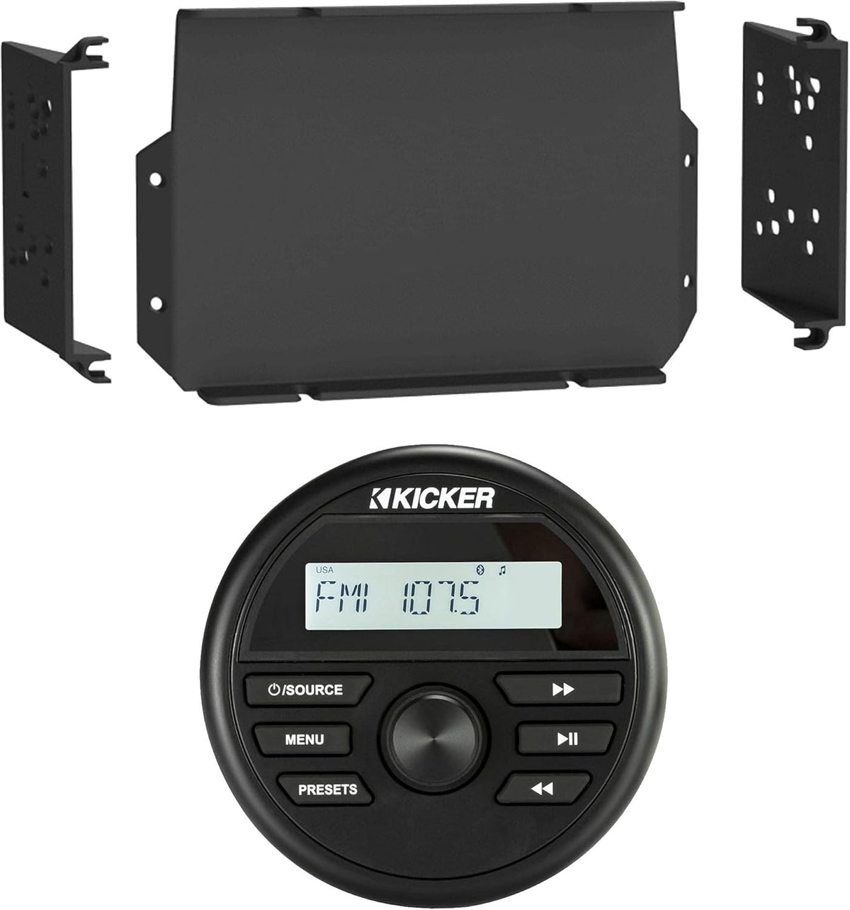 Waterproof Marine Radio with Dash Kit V82284